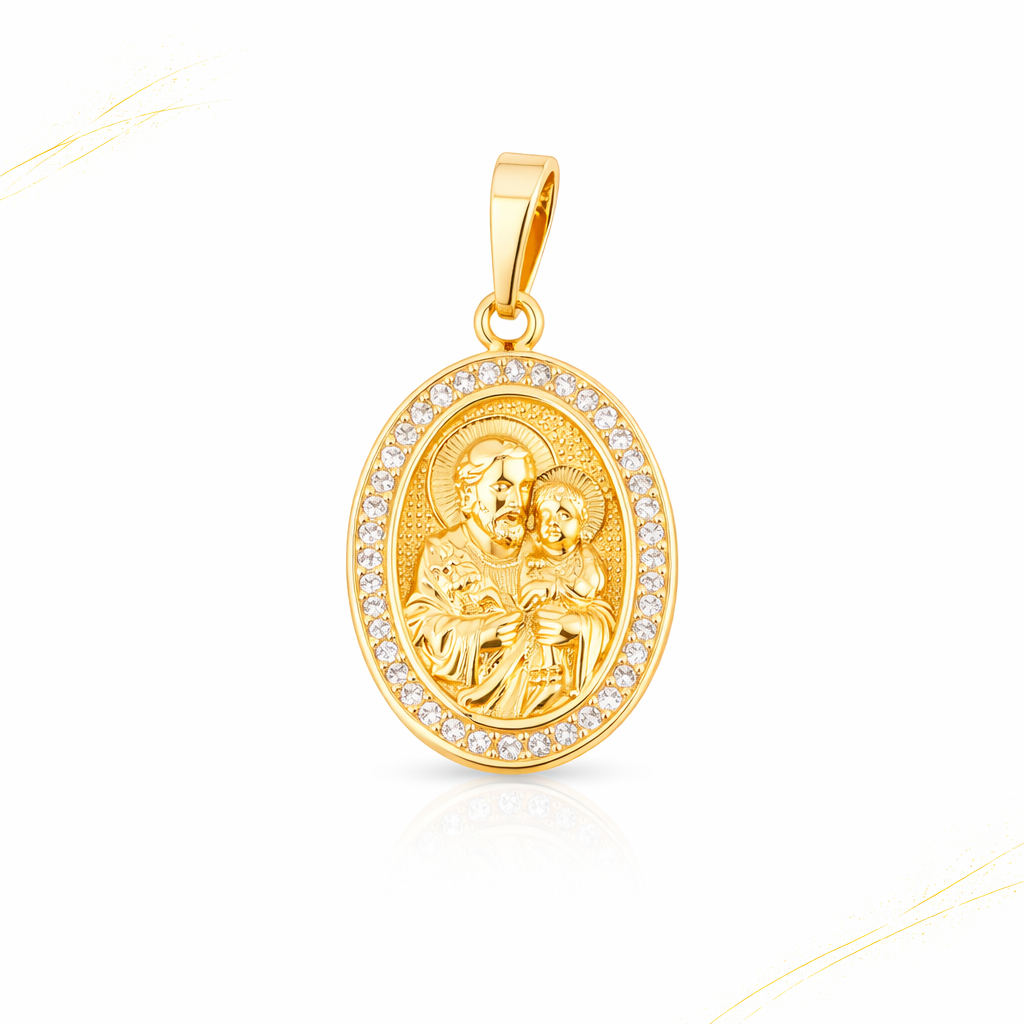 Dije Medalla San José Circones